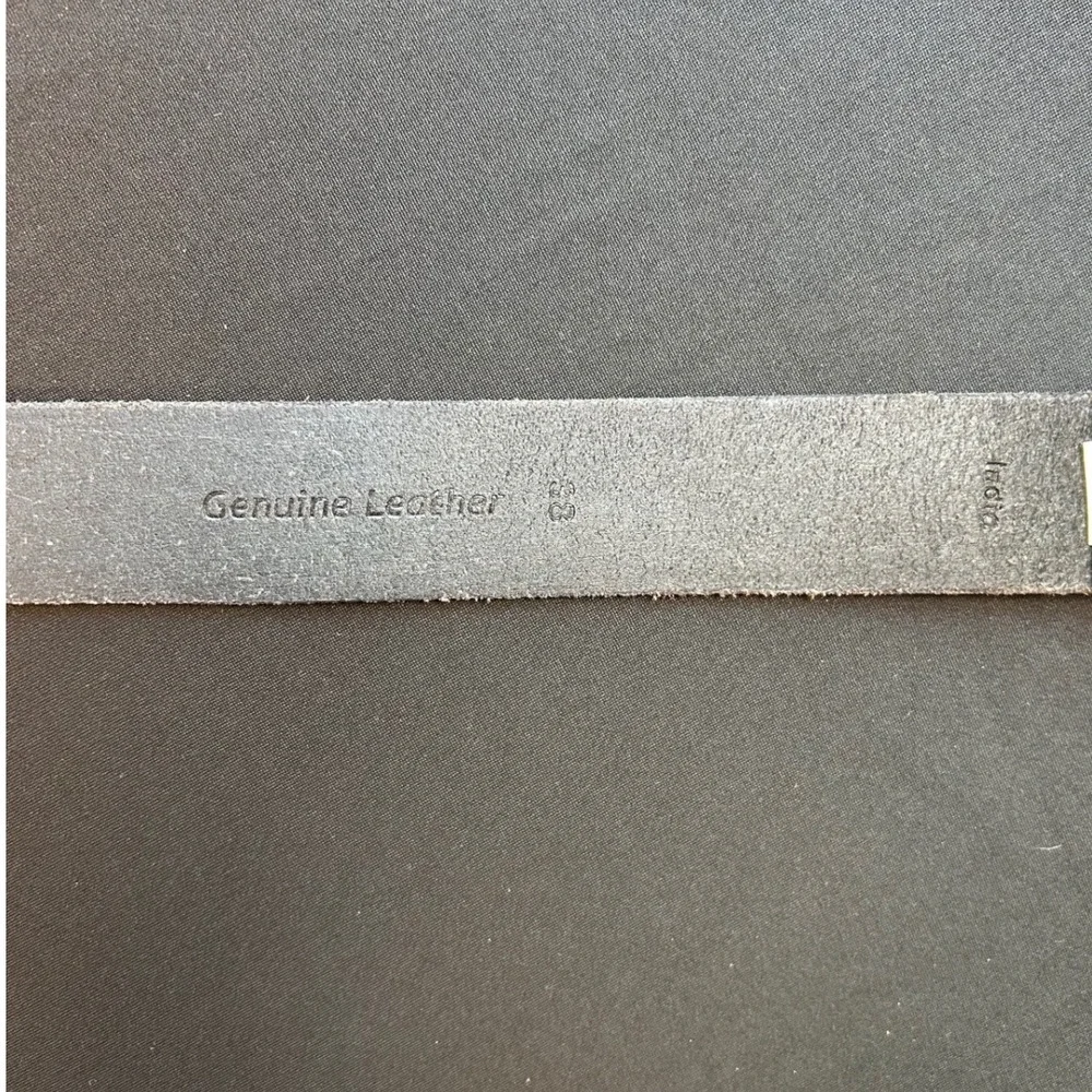 timberland mens 38 XL genuine leather black belt office wedding old money